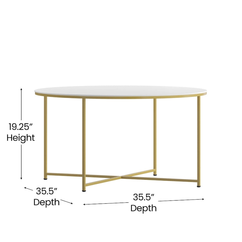 par Cocktail Table - Table en verre trempé