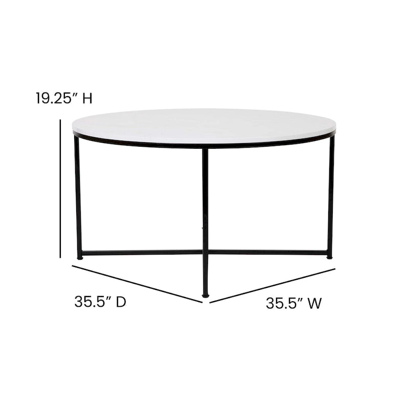 par Cocktail Table - Table en verre trempé