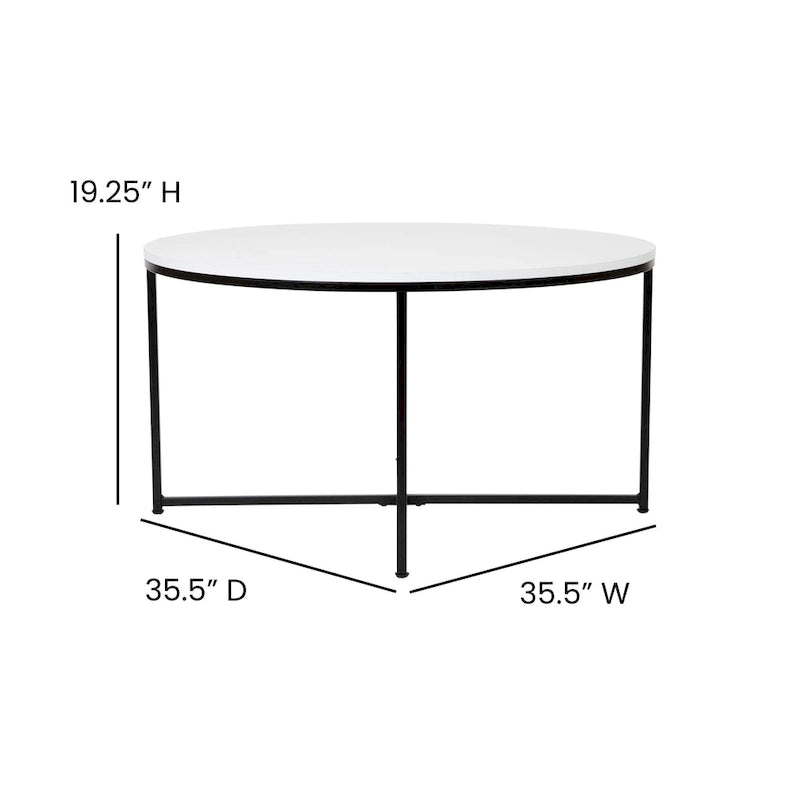 par Cocktail Table - Table en verre trempé