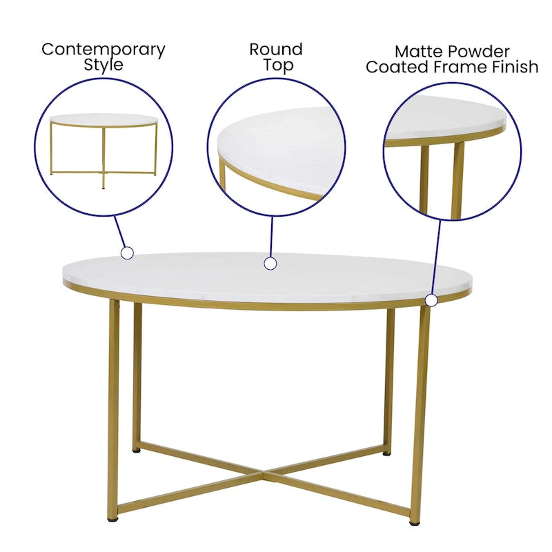 par Cocktail Table - Table en verre trempé