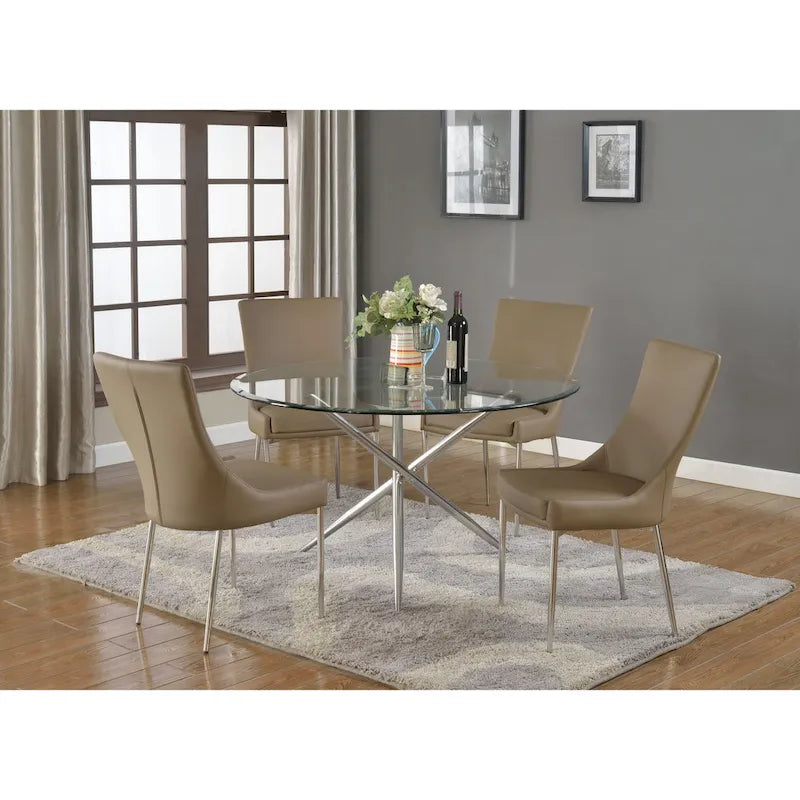 Chaise de salle à manger design, lot de 2