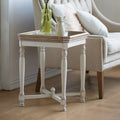 Table d'appoint carrée en bois