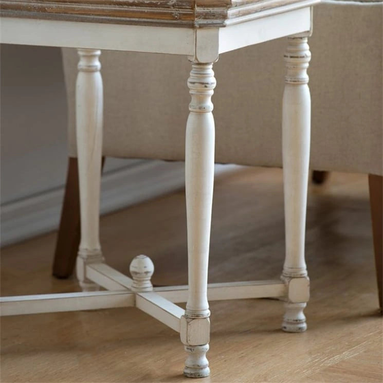 Table d'appoint carrée en bois