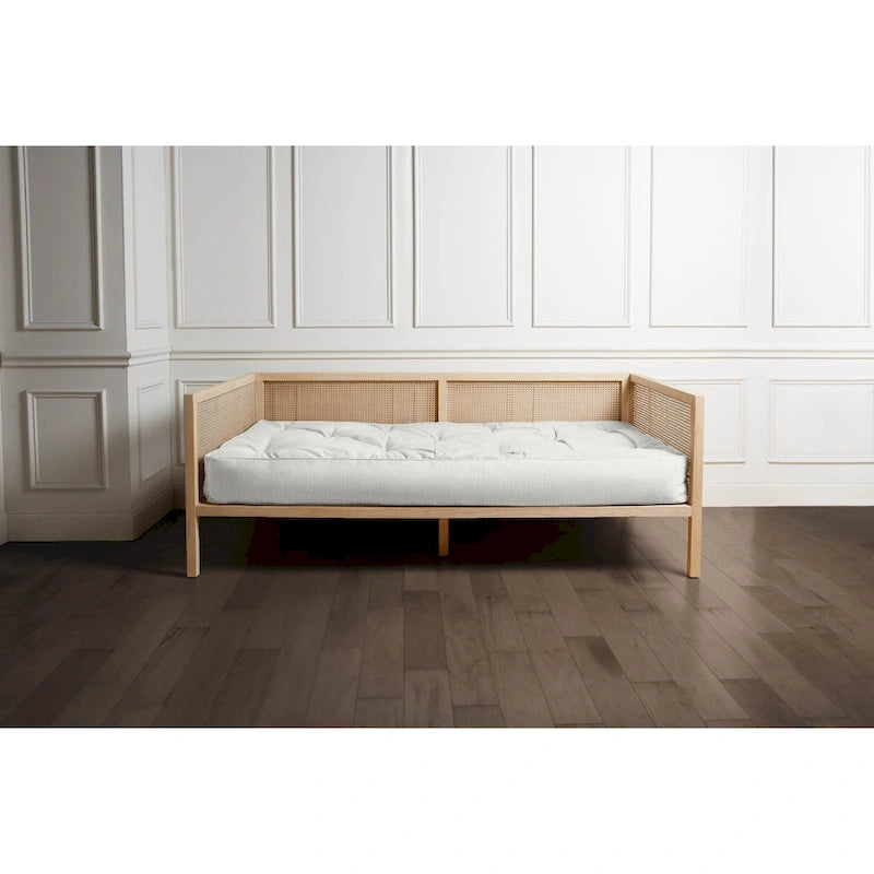 Matelas de banquette en lin texturé (matelas seulement)