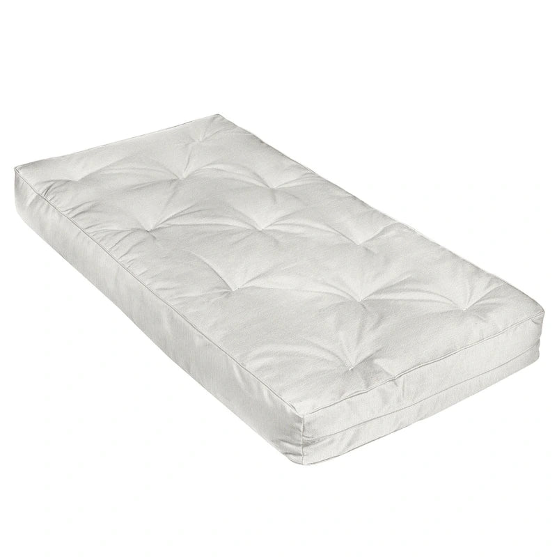 Matelas de banquette en lin texturé (matelas seulement)
