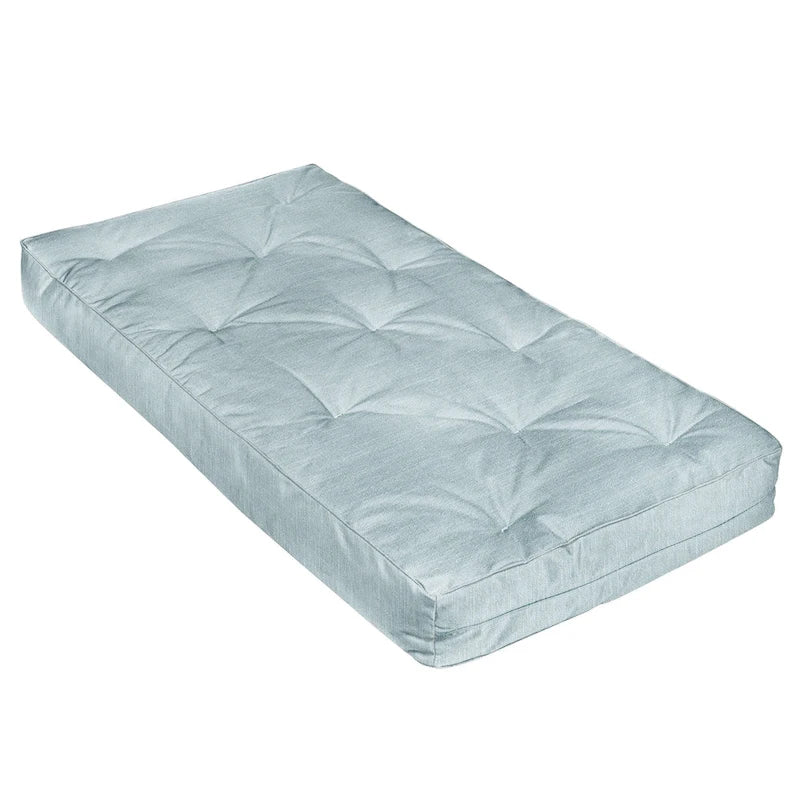 Matelas de banquette en lin texturé (matelas seulement)