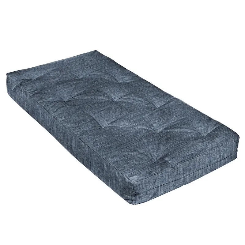 Matelas de banquette en lin texturé (matelas seulement)
