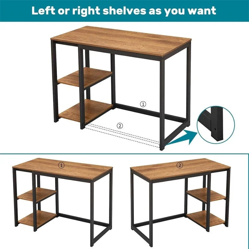 Bureau informatique 100 cm