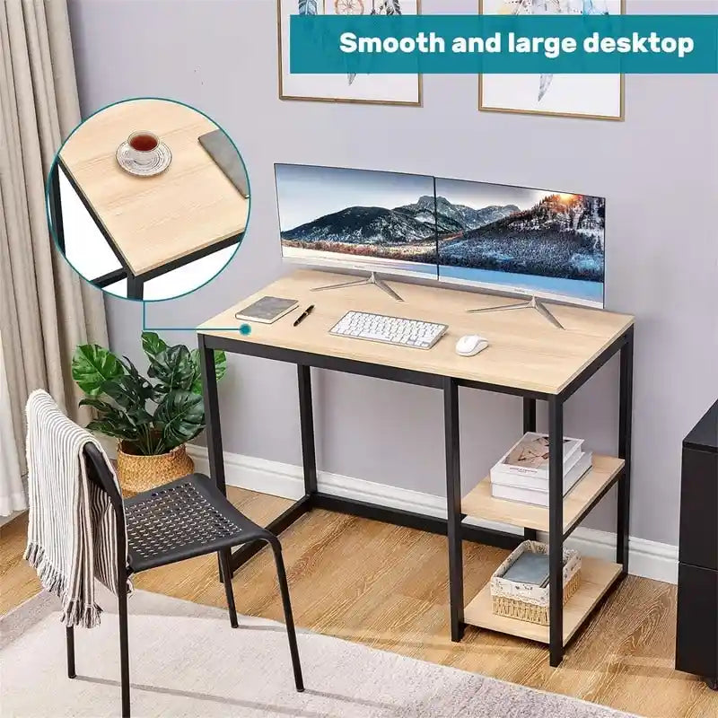 Bureau informatique 100 cm