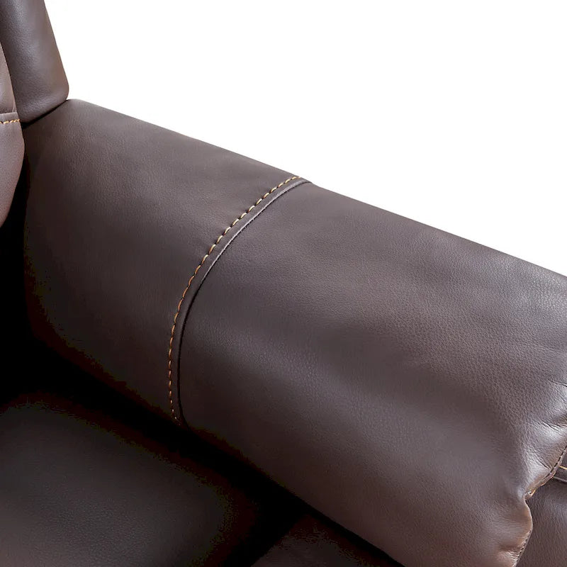 Fauteuil inclinable électrique zéro gravité avec position de couchage confortable, massage, chauffage et support de téléphone, poches latérales, port de chargement USB