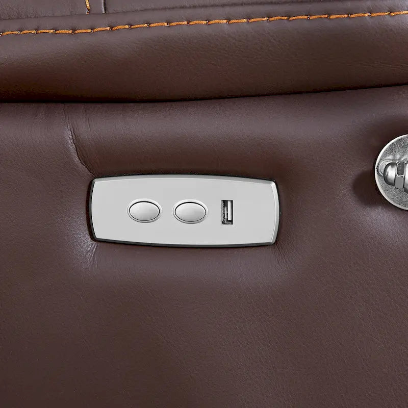 Fauteuil inclinable électrique zéro gravité avec position de couchage confortable, massage, chauffage et support de téléphone, poches latérales, port de chargement USB
