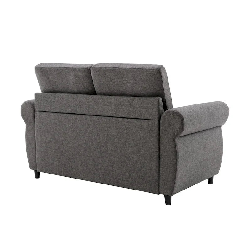 Canapé convertible gigogne avec matelas à mémoire de forme simple