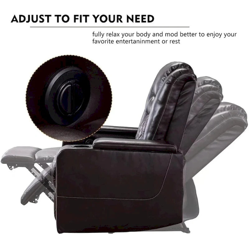 Fauteuil de cinéma maison inclinable motorisé multifonction
