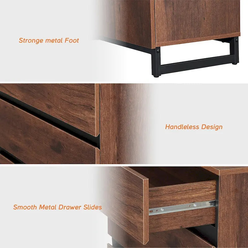 Meuble de rangement, buffet moderne 3-en-1