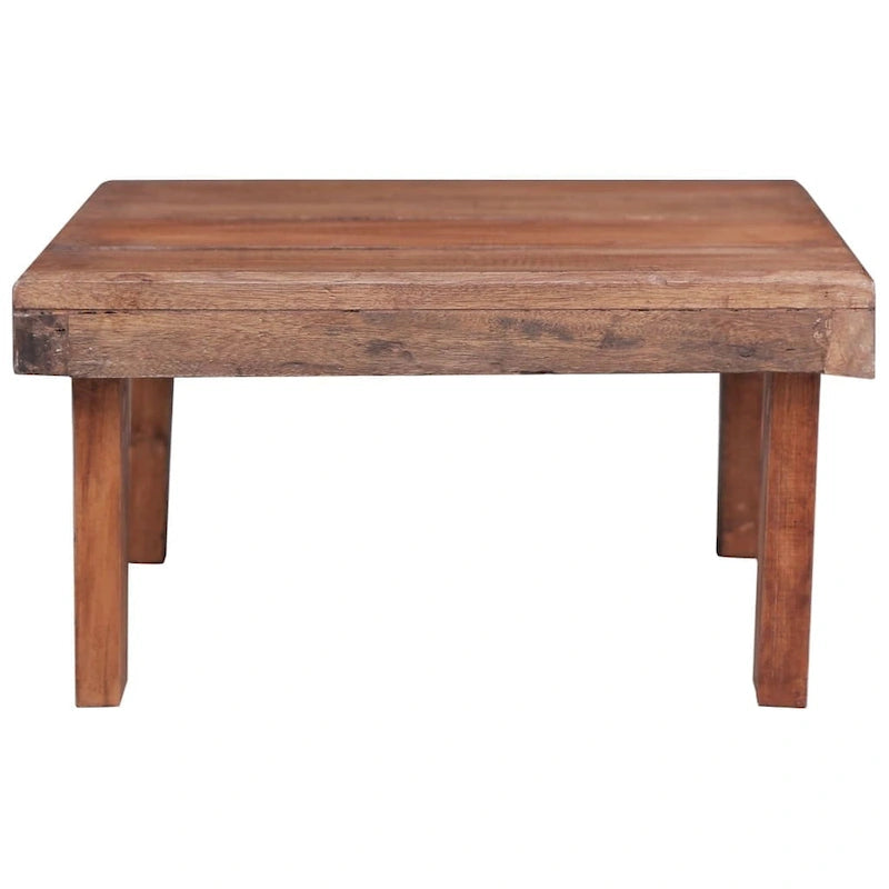 Table basse XL en bois massif recyclé
