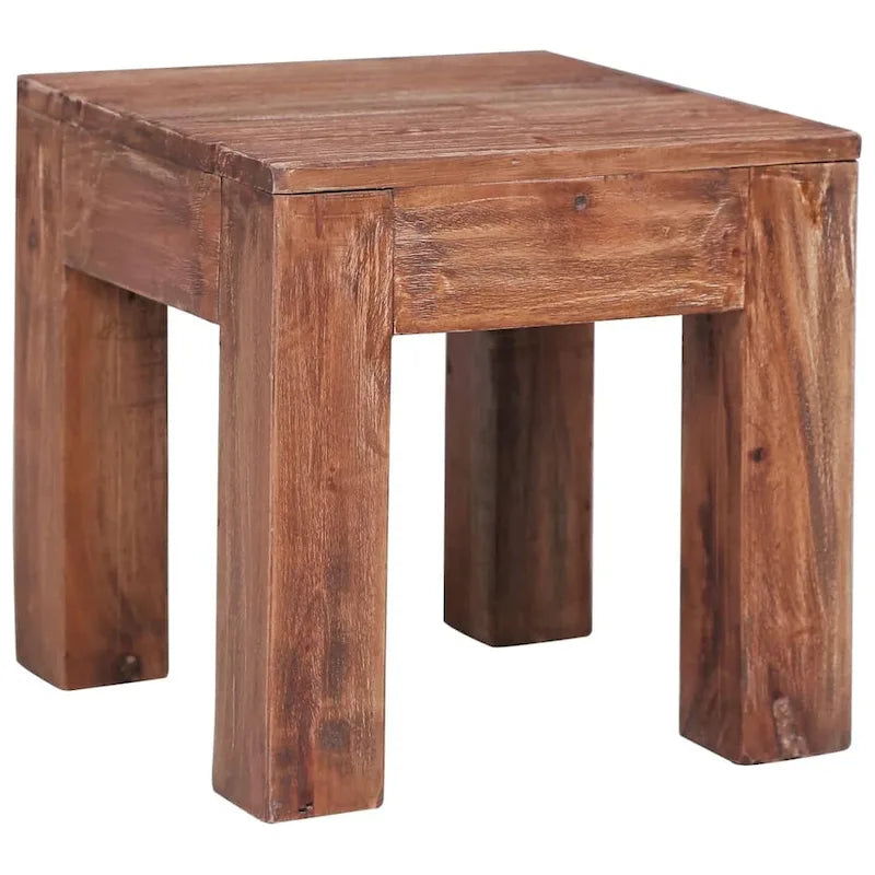 Table basse XL en bois massif recyclé