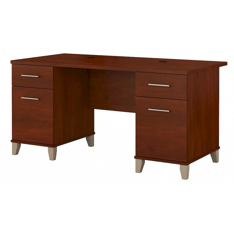 Bureau d'ordinateur 60W avec tiroirs