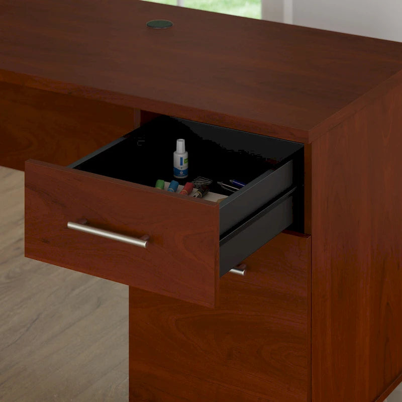 Bureau d'ordinateur 60W avec tiroirs