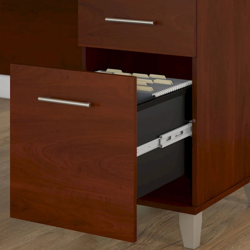 Bureau d'ordinateur 60W avec tiroirs