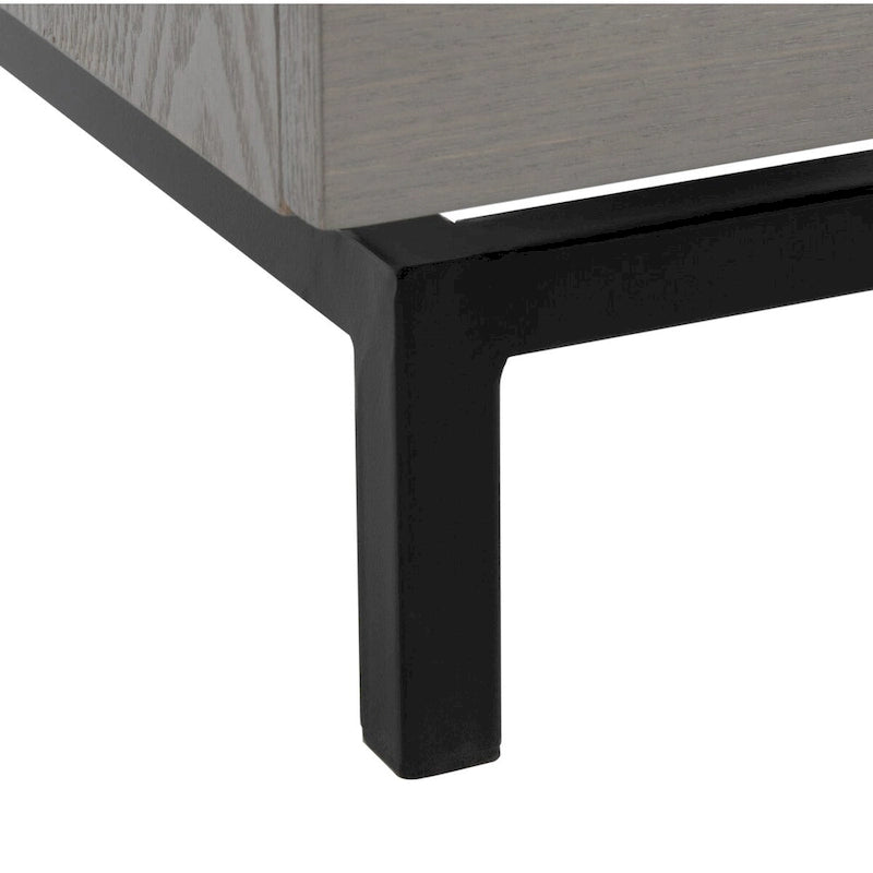 Armoire de rangement marron foncé/noir - 27,5 x 17,6 x 21,6 - 28Lx18Px22H