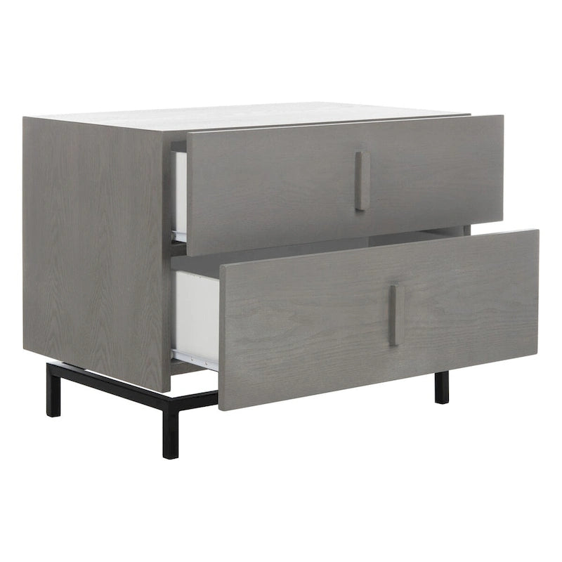 Armoire de rangement marron foncé/noir - 27,5 x 17,6 x 21,6 - 28Lx18Px22H