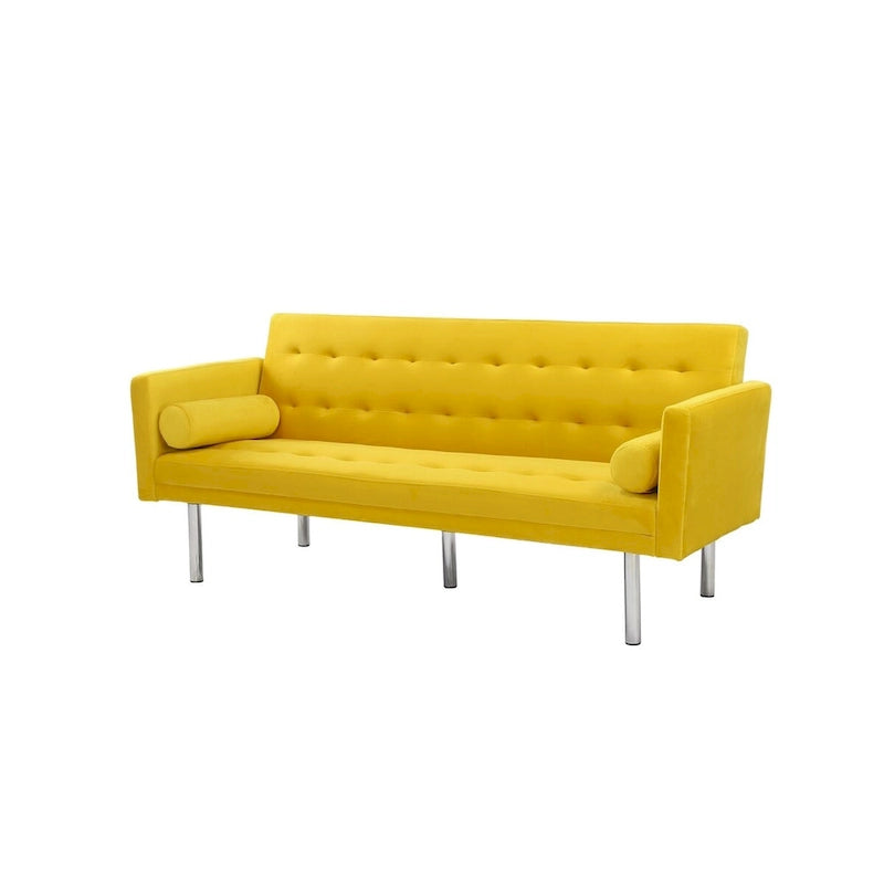 Canapé futon, Canapé-lit convertible, Canapé 2 places convertible, Lit de repos pour salon, appartement, bureau