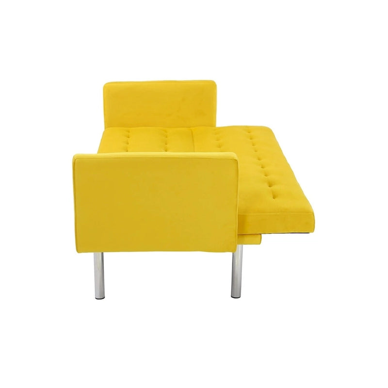 Canapé futon, Canapé-lit convertible, Canapé 2 places convertible, Lit de repos pour salon, appartement, bureau