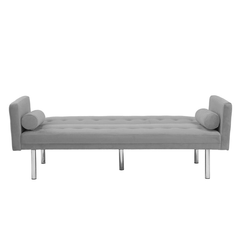 Canapé futon, Canapé-lit convertible, Canapé 2 places convertible, Lit de repos pour salon, appartement, bureau