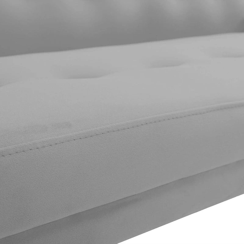 Canapé futon, Canapé-lit convertible, Canapé 2 places convertible, Lit de repos pour salon, appartement, bureau