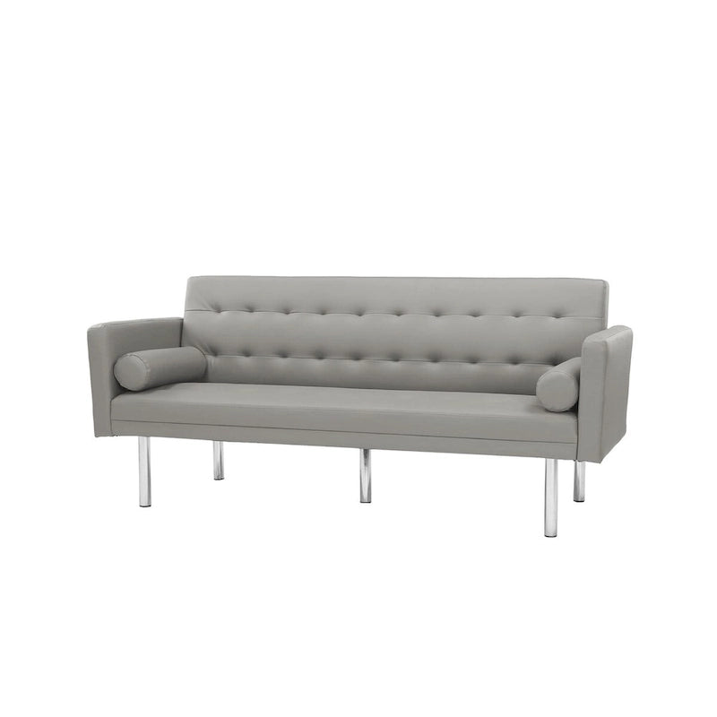 Canapé futon, Canapé-lit convertible, Canapé 2 places convertible, Lit de repos pour salon, appartement, bureau