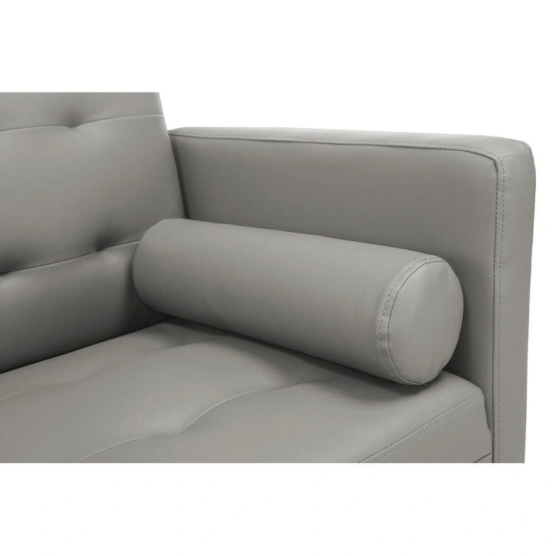 Canapé futon, Canapé-lit convertible, Canapé 2 places convertible, Lit de repos pour salon, appartement, bureau