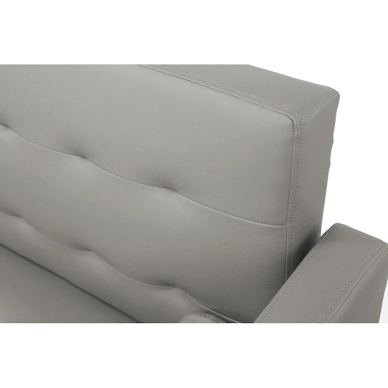 Canapé futon, Canapé-lit convertible, Canapé 2 places convertible, Lit de repos pour salon, appartement, bureau