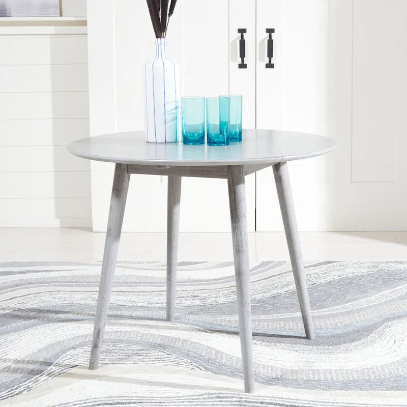 Table de salle à manger ronde pliable - 35 L x 35 P x 29 H - 35Lx35Px29H