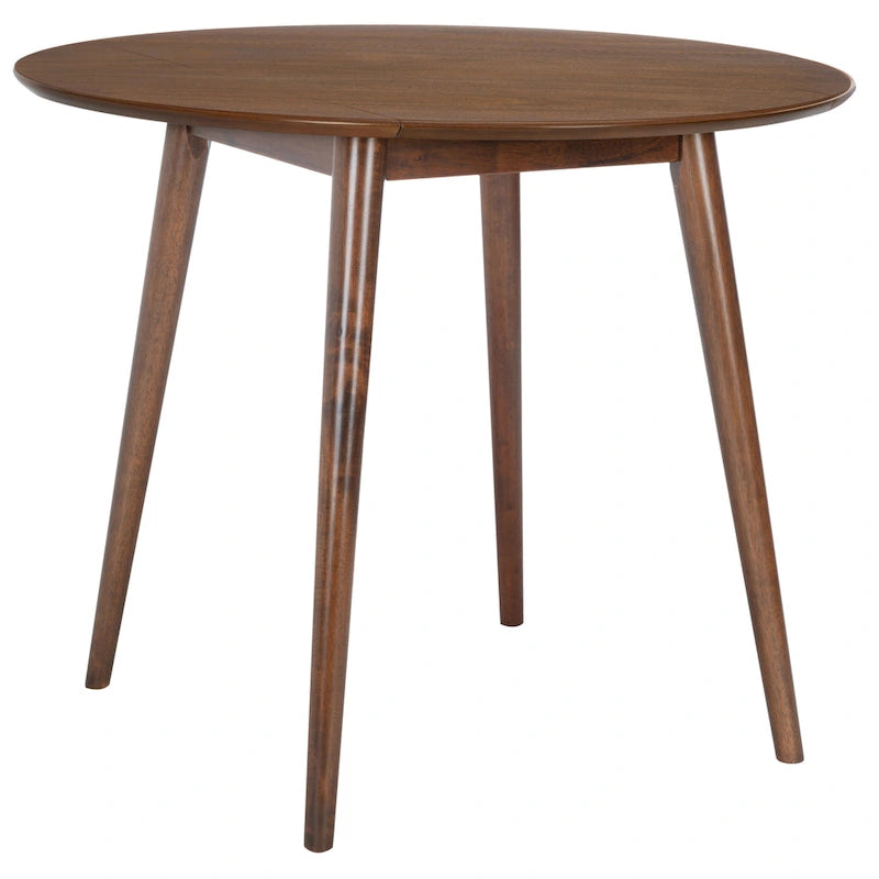 Table de salle à manger ronde pliable - 35 L x 35 P x 29 H - 35Lx35Px29H