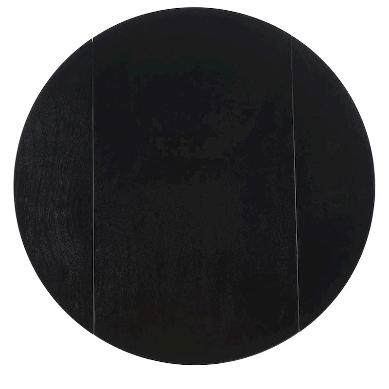 Table de salle à manger ronde pliable - 35 L x 35 P x 29 H - 35Lx35Px29H