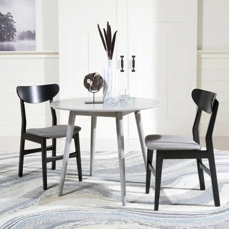 Table de salle à manger ronde pliable - 35 L x 35 P x 29 H - 35Lx35Px29H